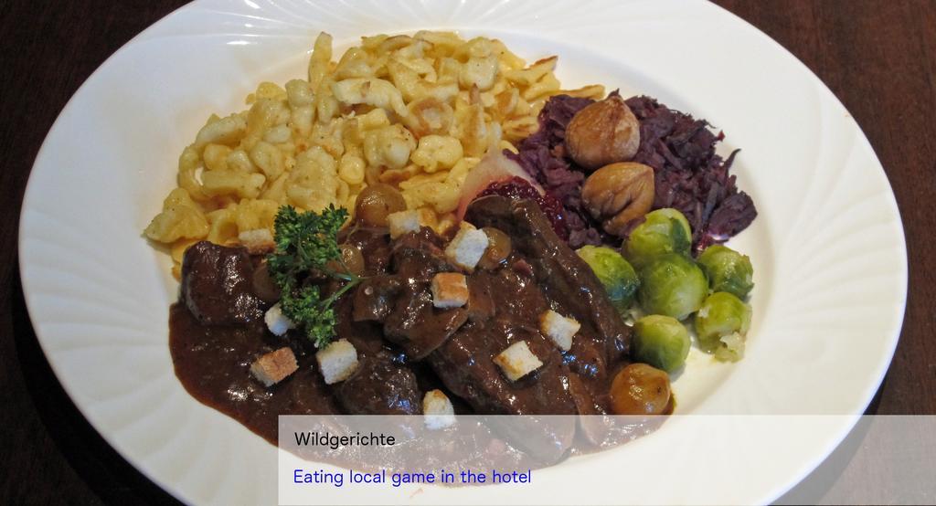 סאס-אלמאגל Hotel Restaurant Mattmarkblick מראה חיצוני תמונה